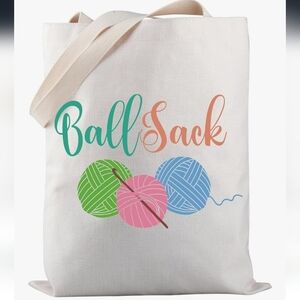 💚NWT Funny Yarn Tote Bag
